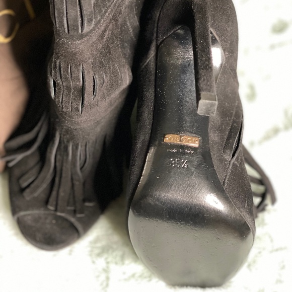 Gucci Suede Booties - Picture 5 of 6